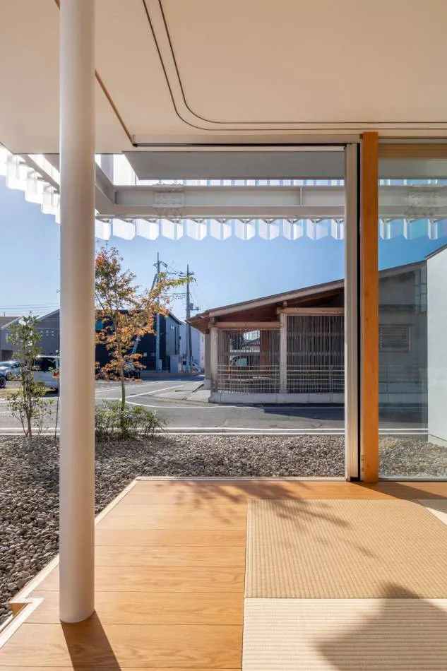 Una casa tráslucida