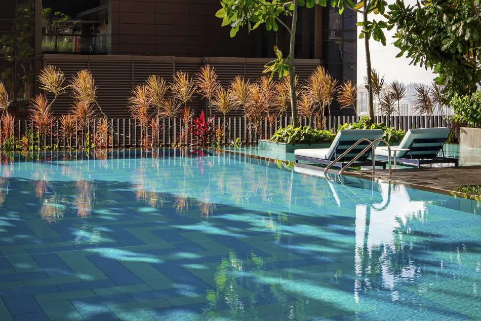 Un rascacielos tropical