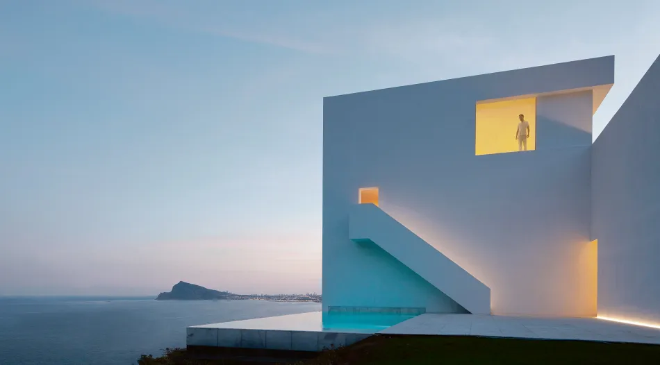 La casa del acantilado