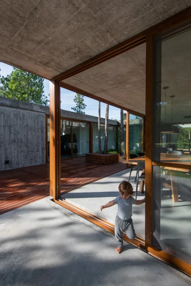 El patio y la luz