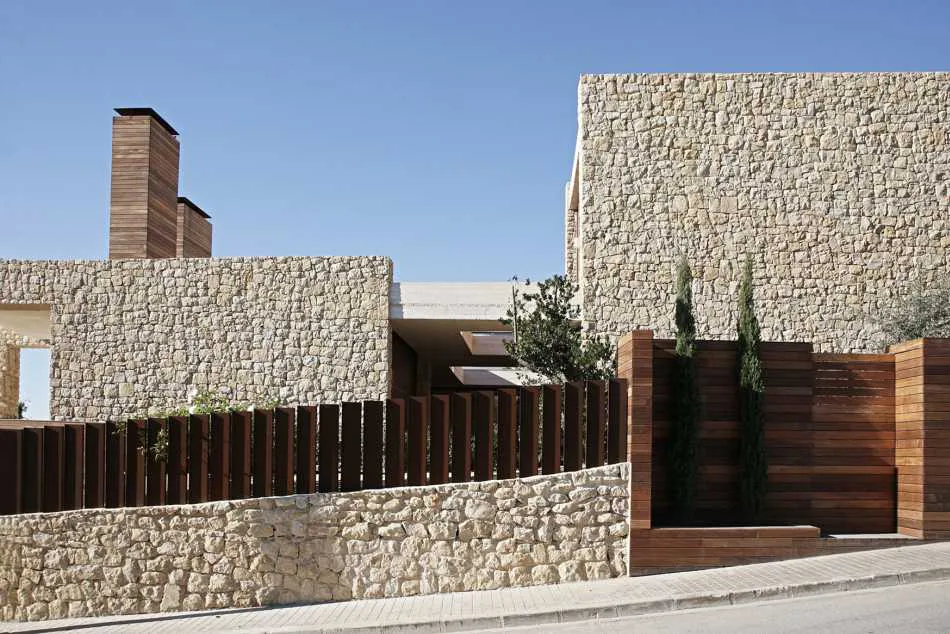 Un castillo de piedra