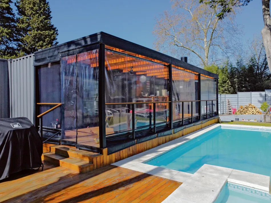 Contenedores en el bosque