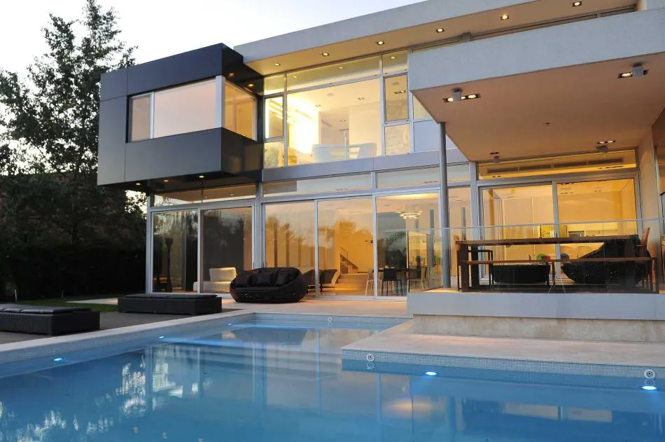 Una casa transparente