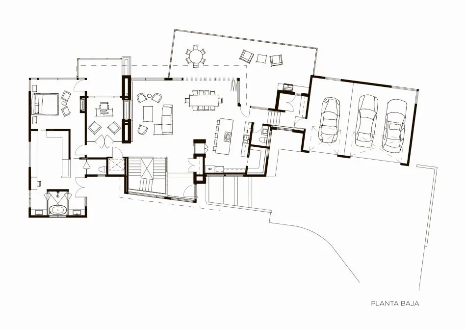 En una escena de montaña