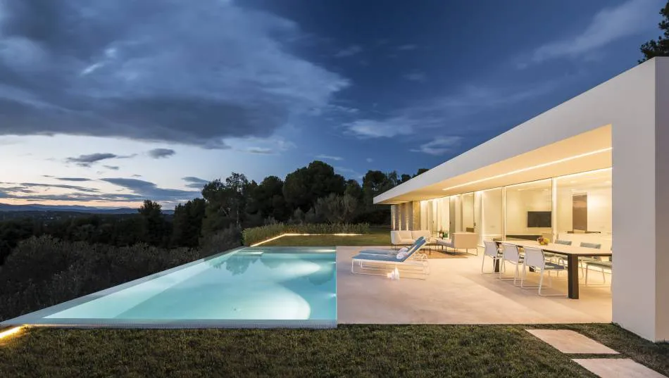 Casa sobre los olivos