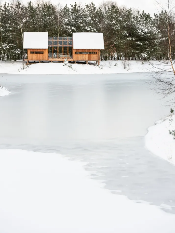 Una cabaña versátil