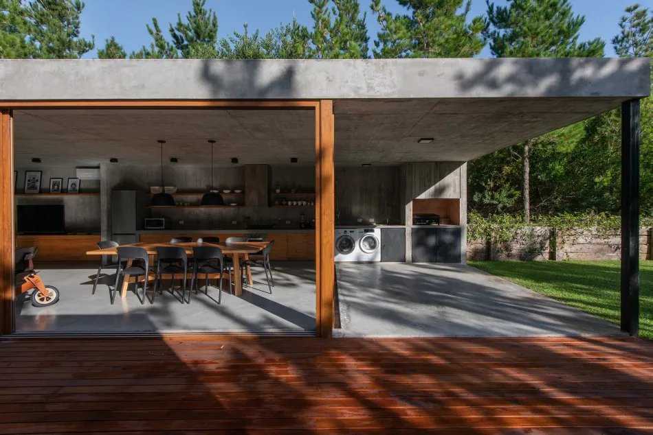 El patio y la luz