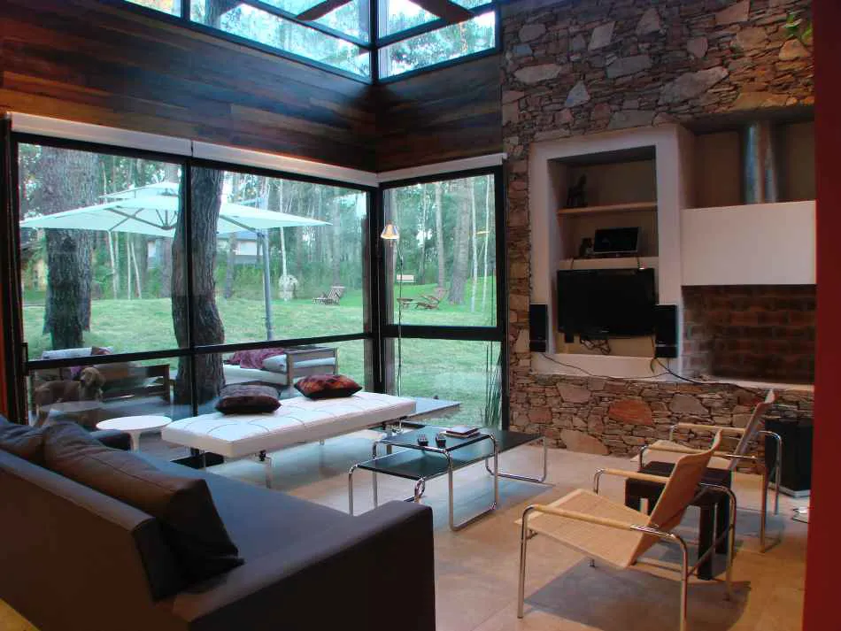 Cabaña contemporánea