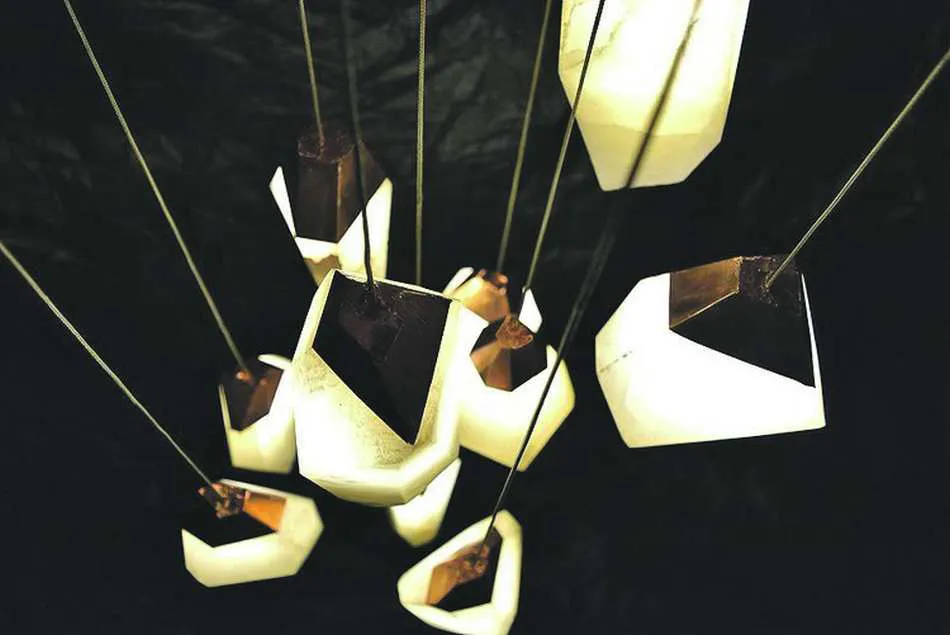 Esculpida en alabastro