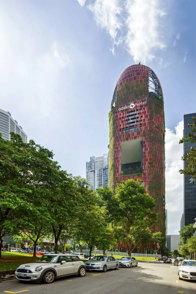 Un rascacielos tropical