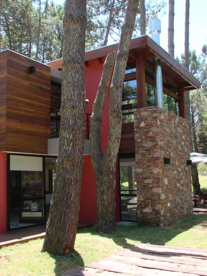 Cabaña contemporánea
