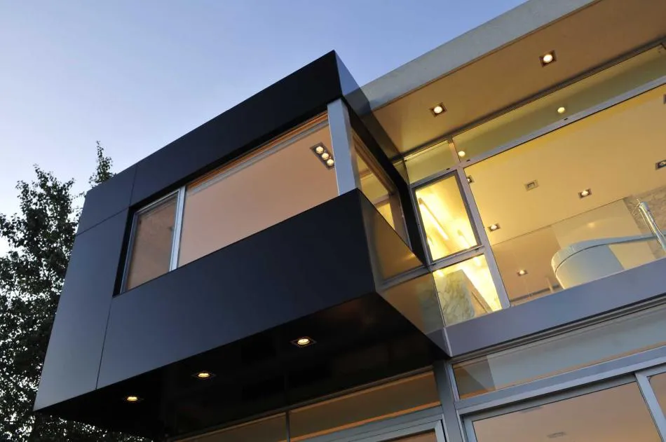 Una casa transparente