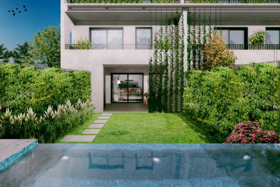 Primeras viviendas en cantera