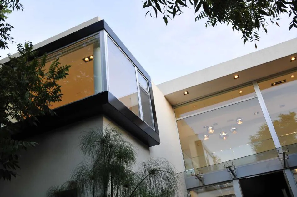 Una casa transparente