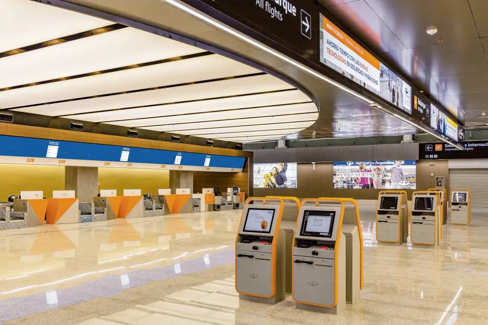 La nueva Terminal de Partidas de Ezeiza