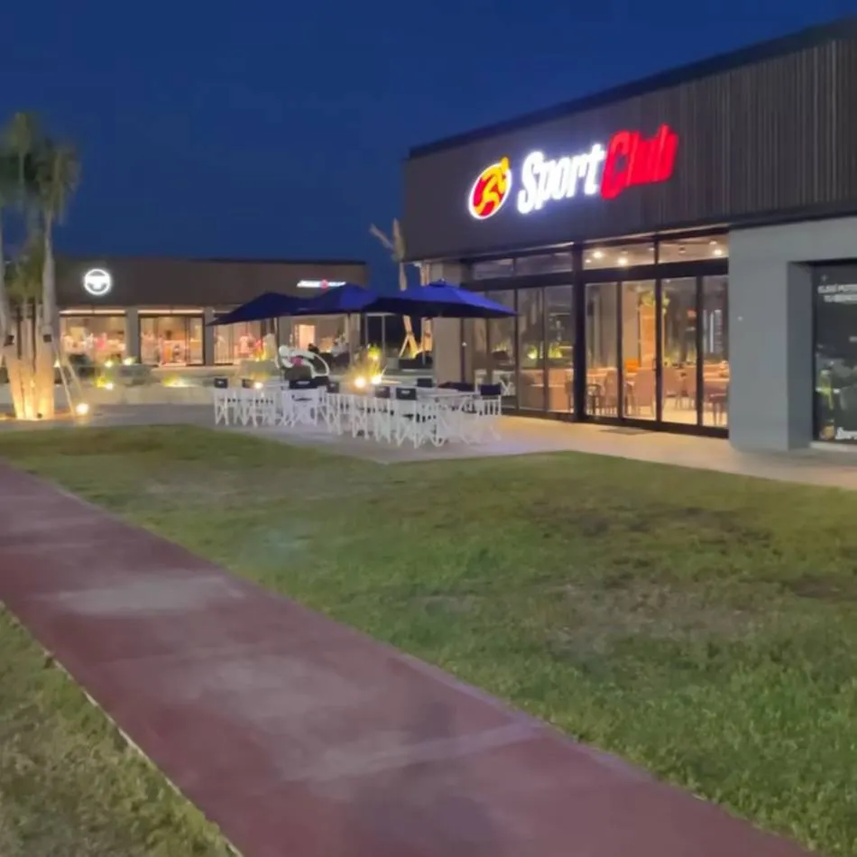 Un oasis deportivo en Zona Sur