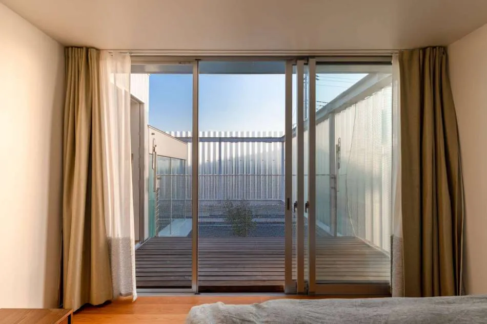 Una casa tráslucida