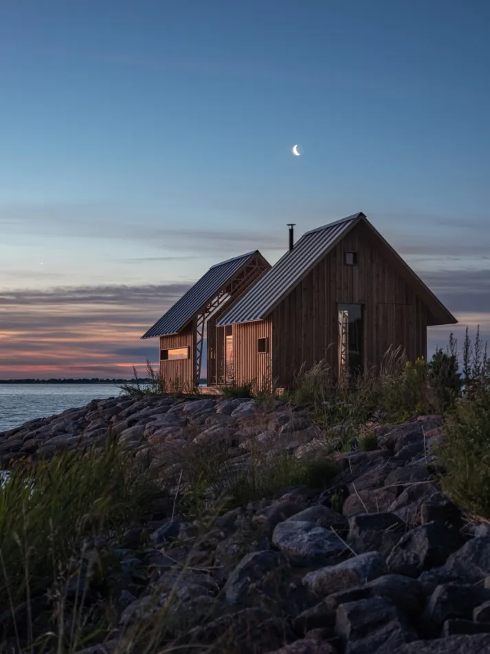 Una cabaña versátil