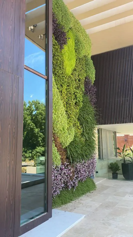 Jardines verticales: todo a favor