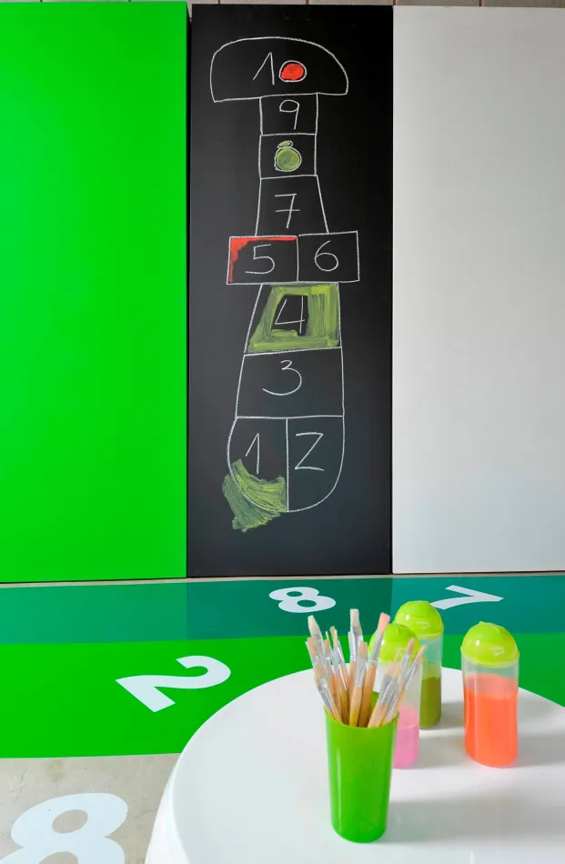 Un pizarrón para los más chicos