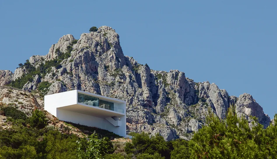 La casa del acantilado