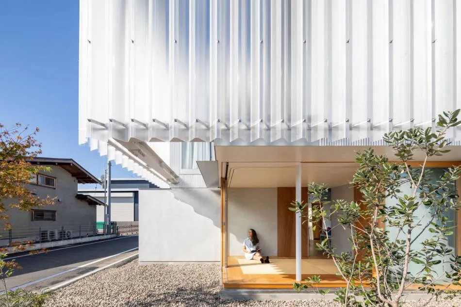 Una casa tráslucida