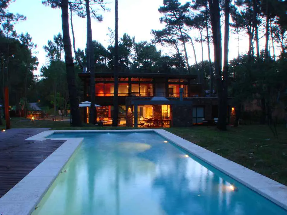 Cabaña contemporánea