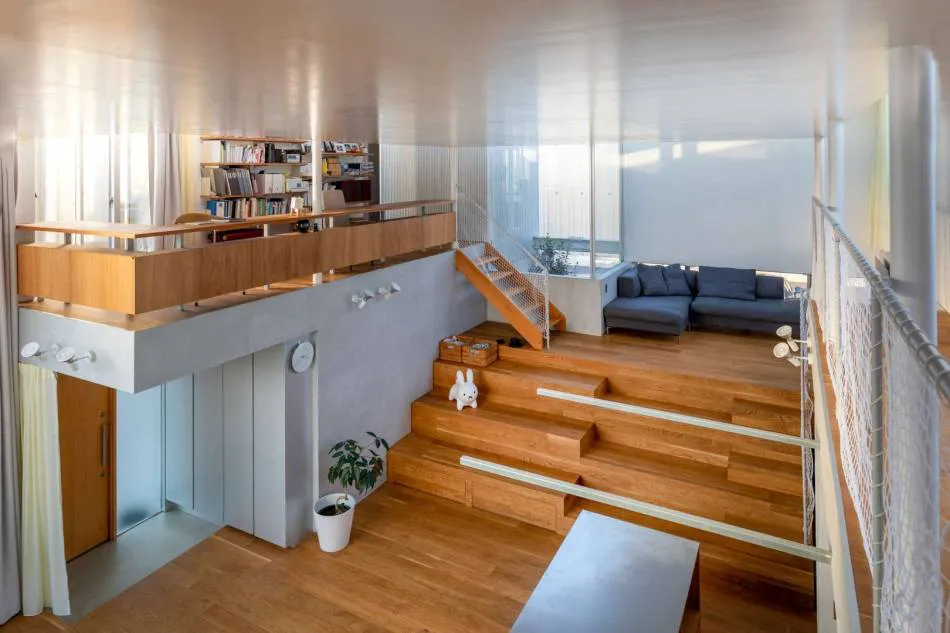 Una casa tráslucida