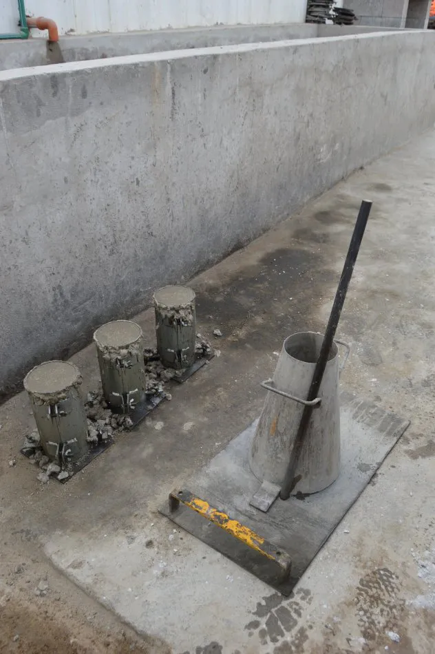 Hormigón en el laboratorio