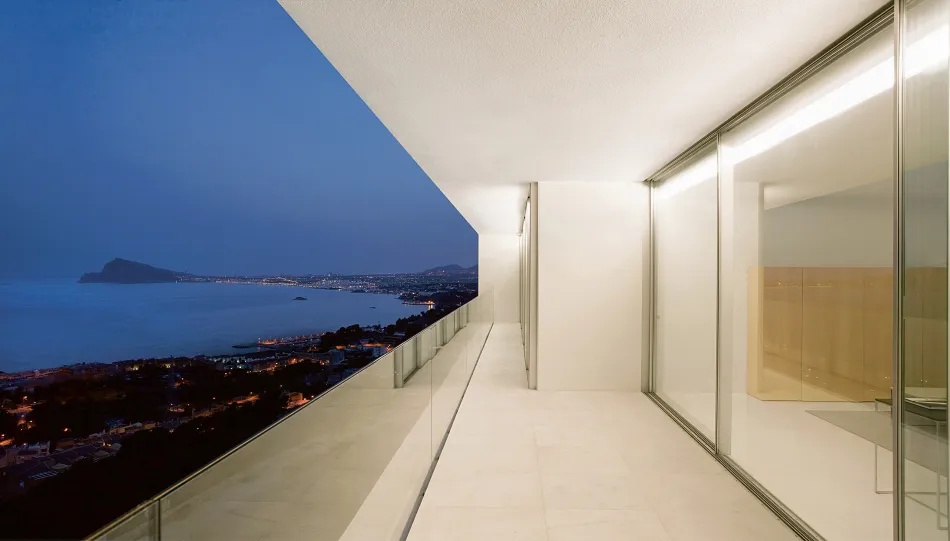 La casa del acantilado