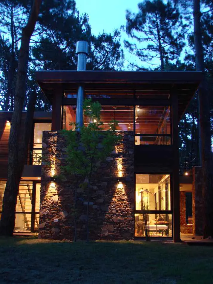 Cabaña contemporánea