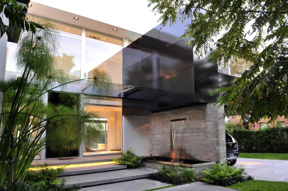 Una casa transparente