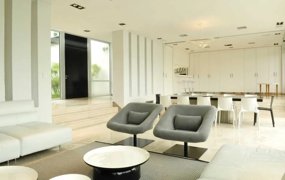 Una casa transparente