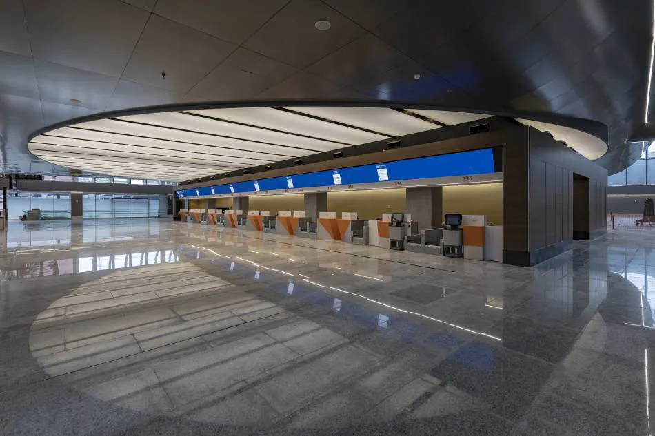 La nueva Terminal de Partidas de Ezeiza