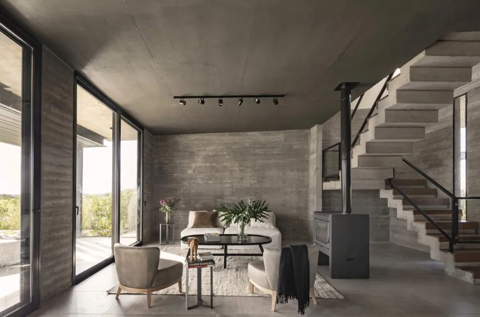 Simpleza en armonía con el paisaje