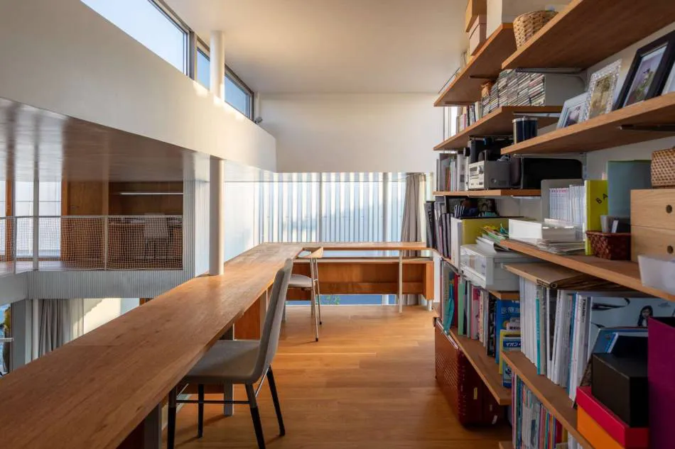 Una casa tráslucida