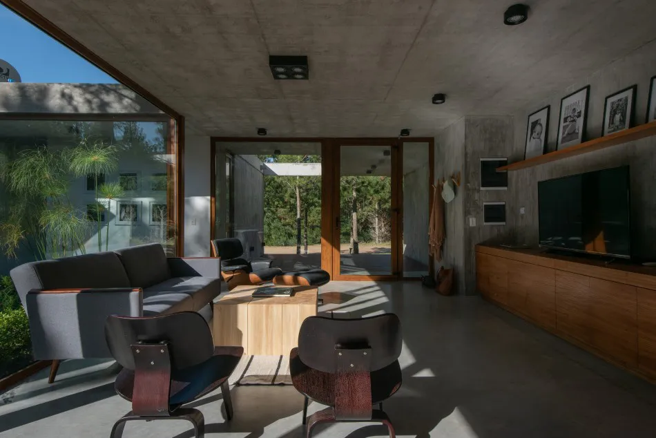 El patio y la luz