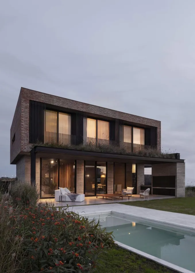 Simpleza en armonía con el paisaje