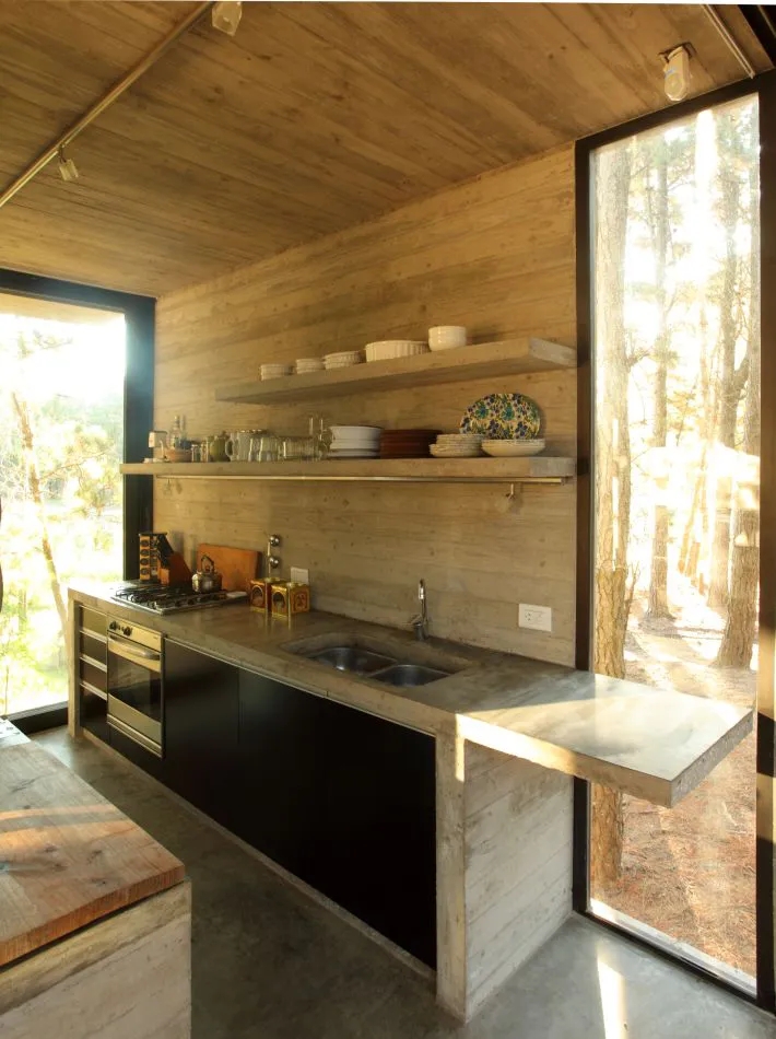 Diseñada en el bosque