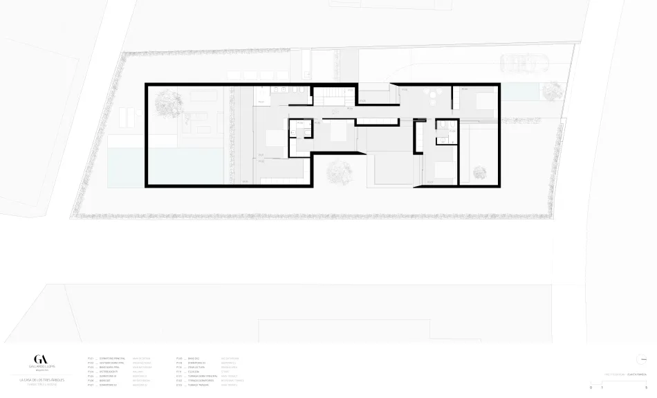 La casa de los tres árboles