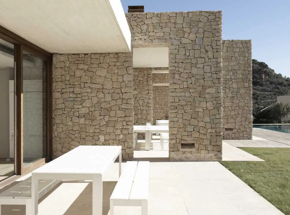 Un castillo de piedra