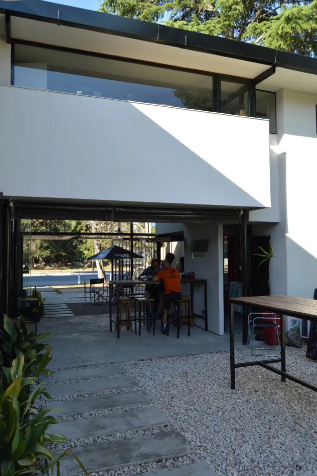 La estación para bicis