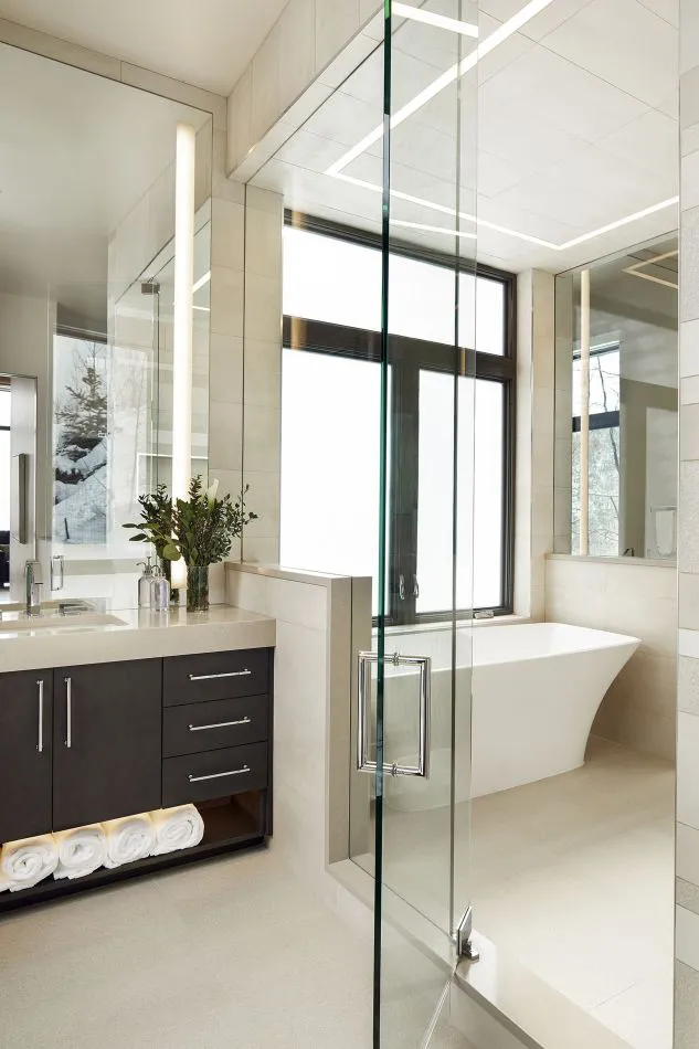 En una escena de montaña