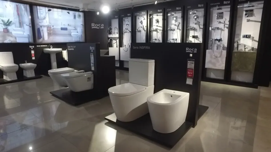 Nuevo Showroom de Roca en Cerámicos La Plata