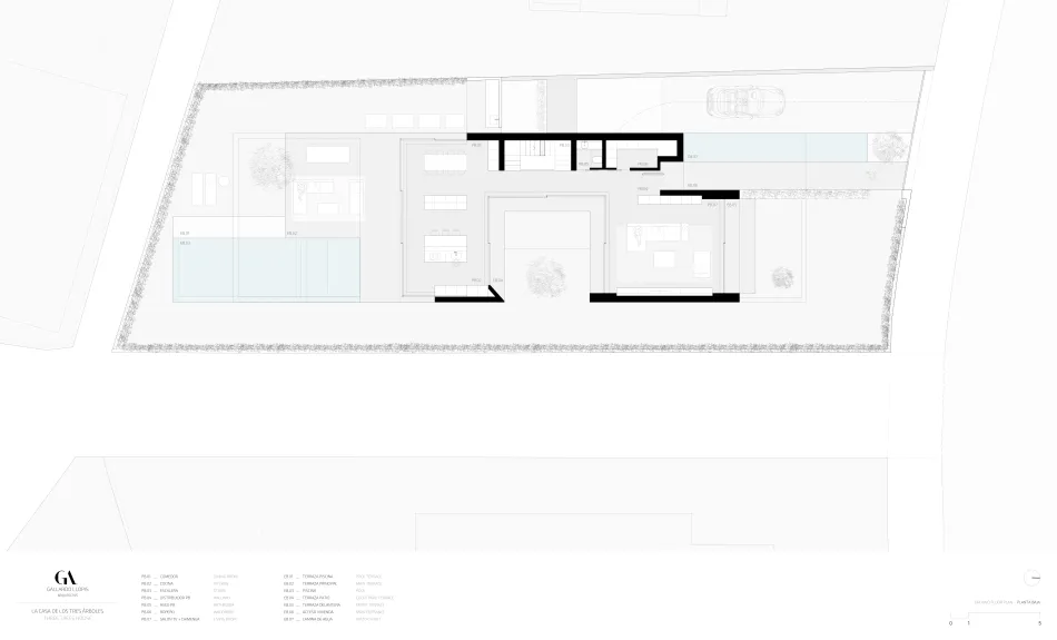 La casa de los tres árboles