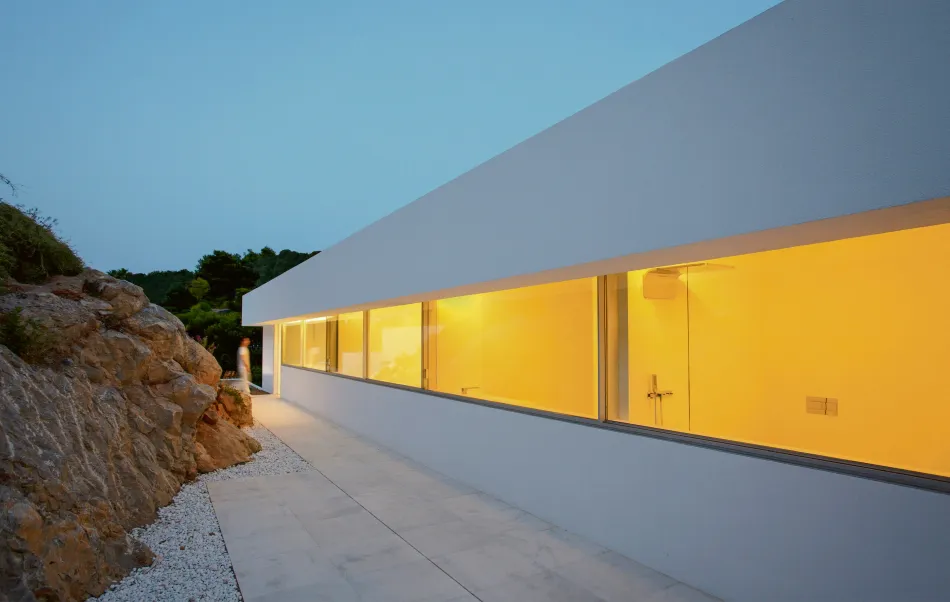 La casa del acantilado