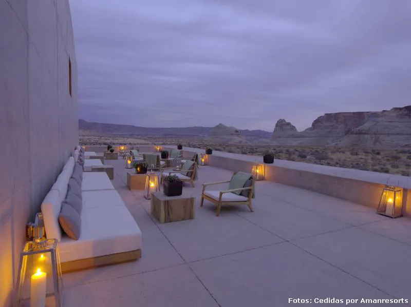 En la montaña de paz