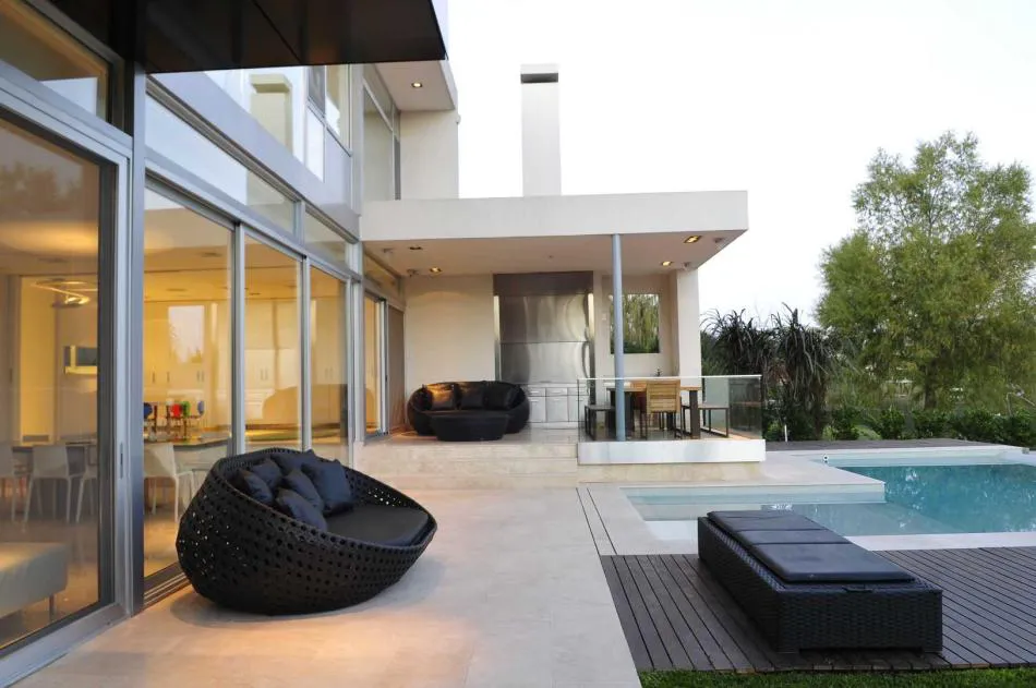 Una casa transparente