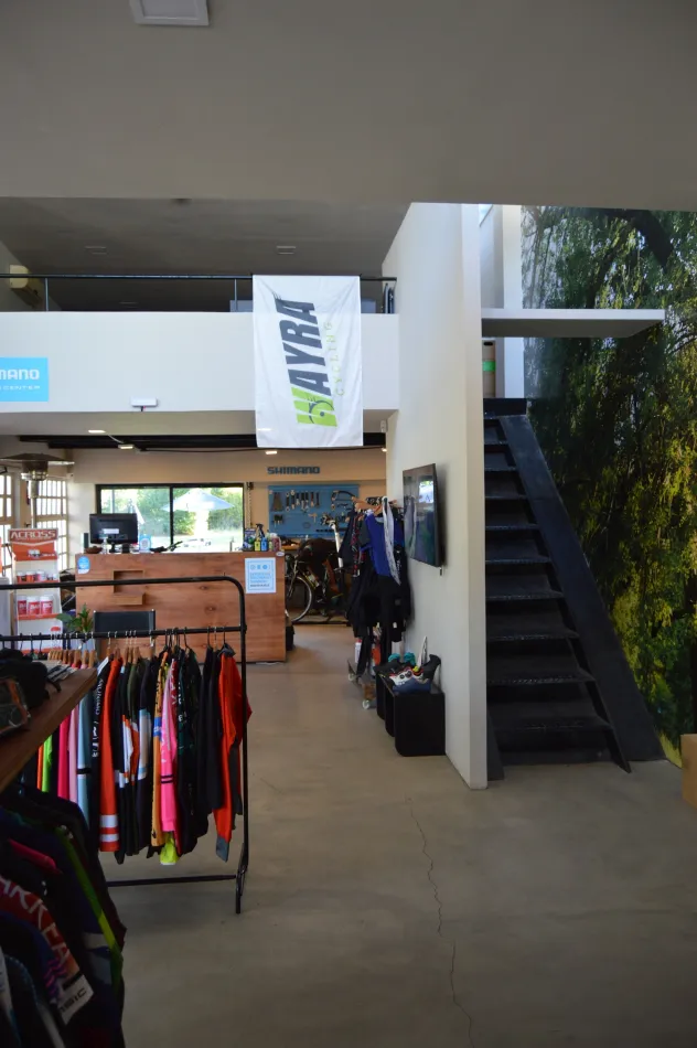 La estación para bicis