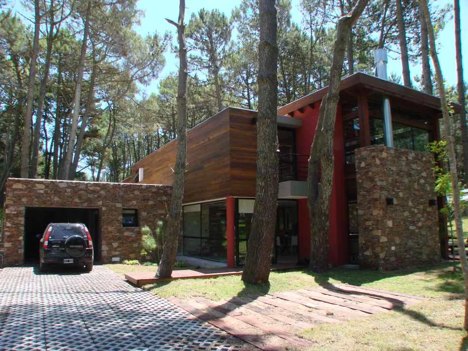 Cabaña contemporánea